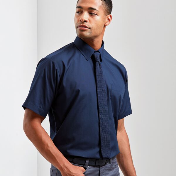 Premier Short Sleeve Poplin Shirt Thumbnail