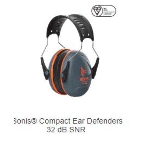 Sonis Compact Low Profile Ear defenders  Thumbnail